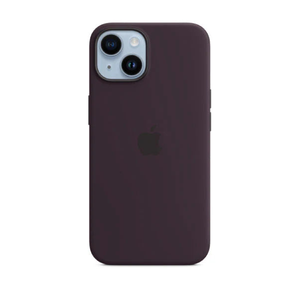 iPhone 14 Silicone Magsafe Case | Elderberry