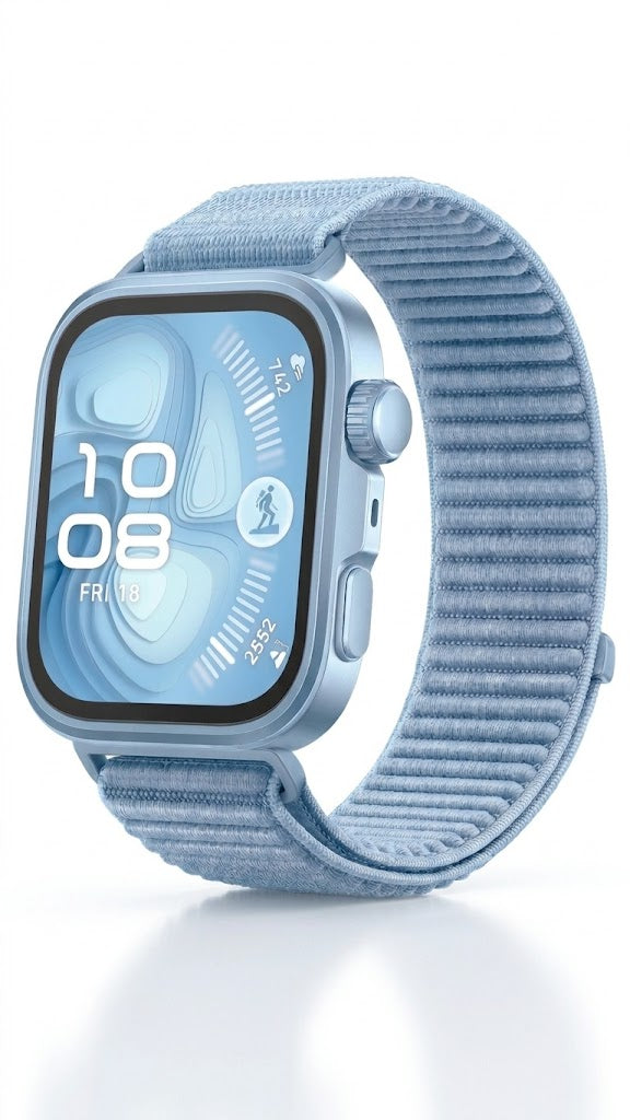 No Gap Nylon Straps Compatible with Huawei Watch Fit 4 Pro Strap, Braided Wristbands Compatible with Huawei Watch Fit 3/4 Band