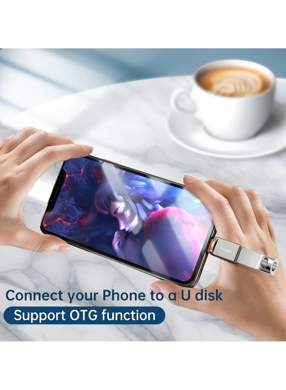 MCDODO-OTG-ADAPTER LIGHTNING TO USB