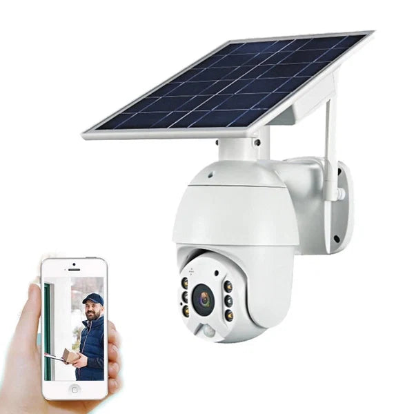 CRONY RBX-S10 4G Solar Security Camera – 1080P HD Outdoor Wireless CCTV