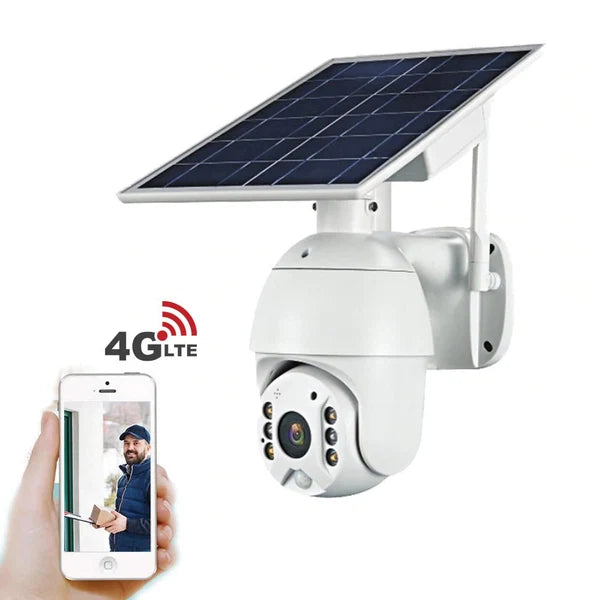CRONY RBX-S10 4G Solar Security Camera – 1080P HD Outdoor Wireless CCTV