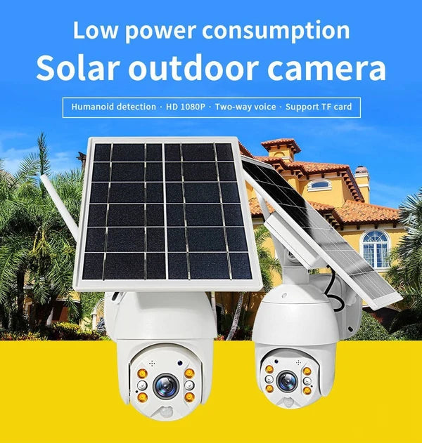 CRONY RBX-S10 4G Solar Security Camera – 1080P HD Outdoor Wireless CCTV
