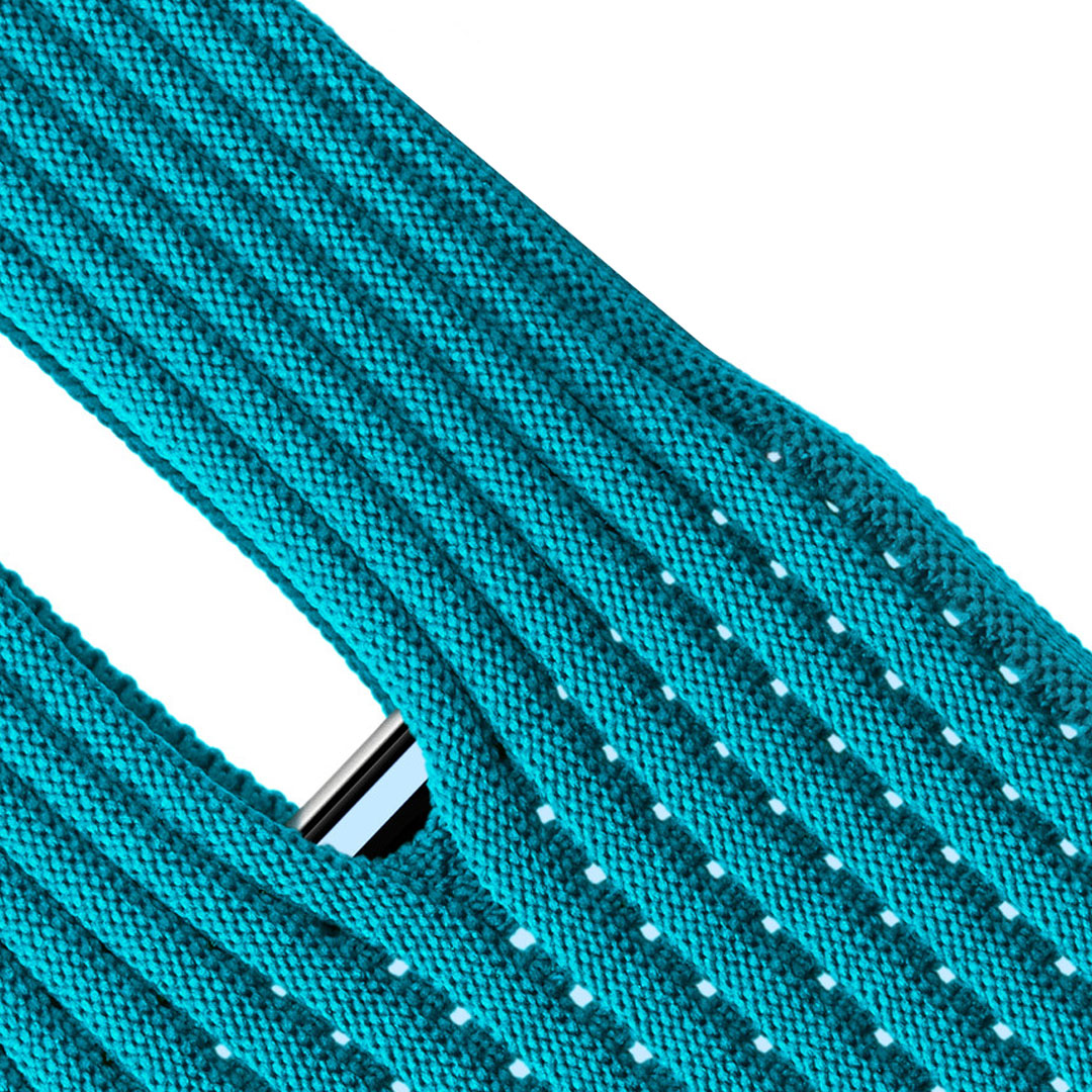 Phone Pocket with Strap – Stretch Knit Wearable iPhone Holder 40 cm | Peacock