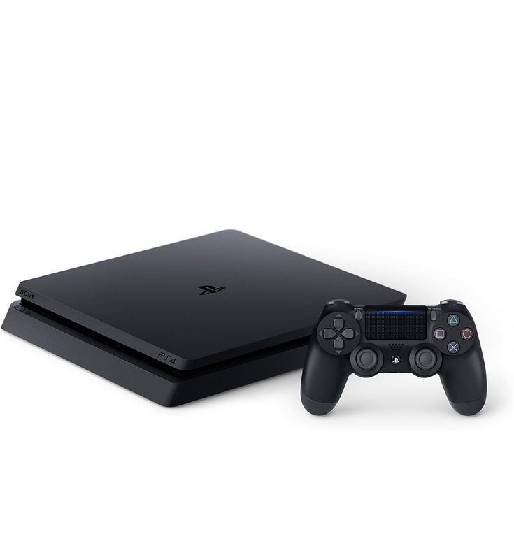 PlayStation 4 Slim 500GB Console With Controller - Black
