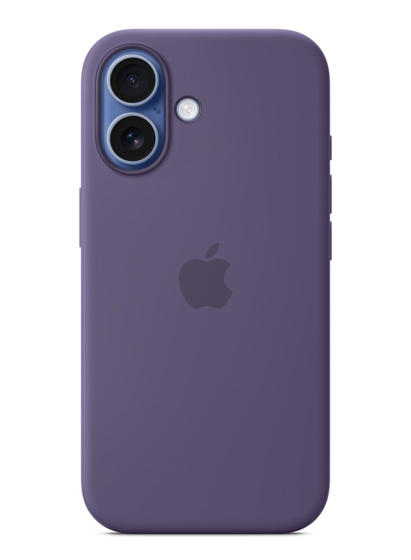 APPLE-iPhone 17 Silicone Back Cover with MagSafe – Purple Fog