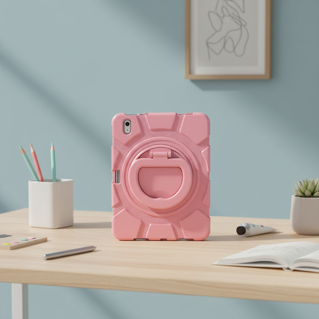 Asli Global Smartix Armor Shockproof Case for iPad 10th & 11th Generation (10.9" & 11") - Rose Gold