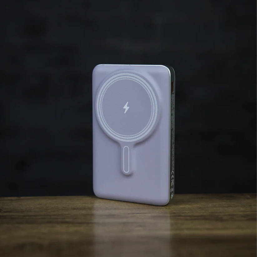 LZEL Novus MagPower 10000mAh PD MagSafe Power Bank 20W USB-C – Purple