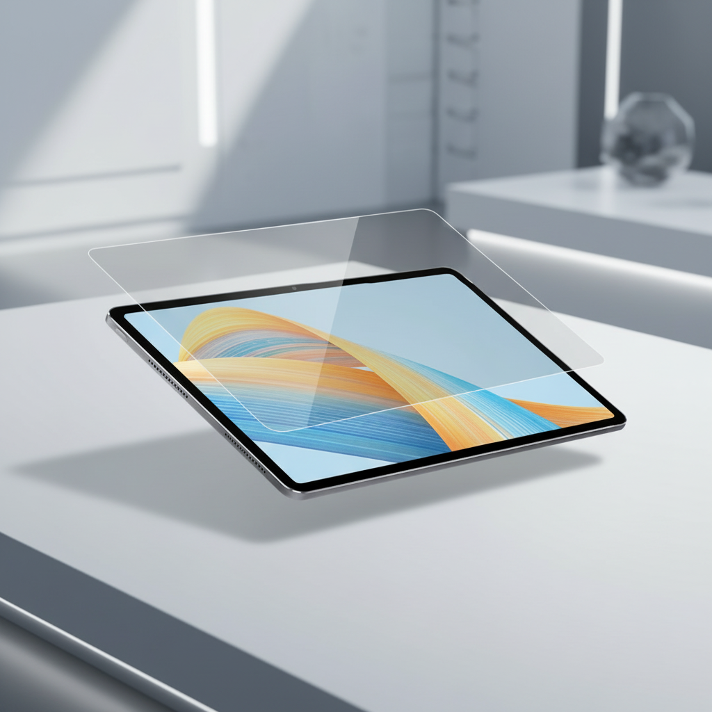 Asli Global E-Touch Shield Premium Glass With Applicator for iPad 9 (10.2") - Clear