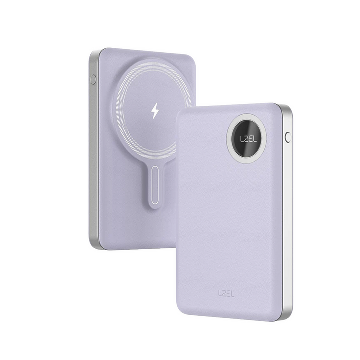 LZEL Novus MagPower 10000mAh PD MagSafe Power Bank 20W USB-C – Purple