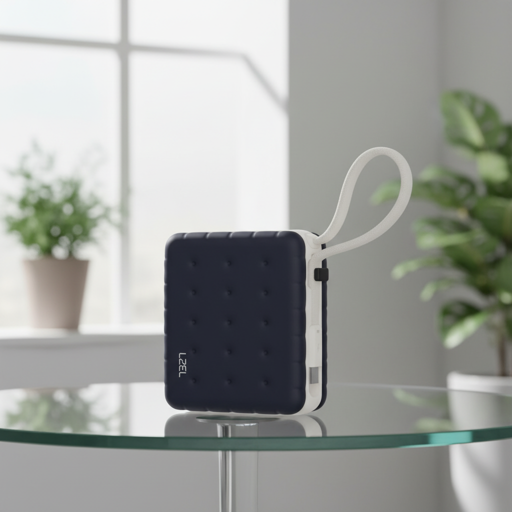 LZEL ZenoFlex MaxLux Mini 10000mAh PD Power Bank – 20W Output / 18W Input (15W Wireless)