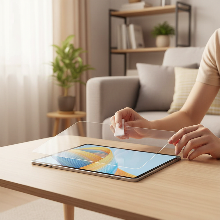 Asli Global E-Touch Shield Premium Glass With Applicator for iPad 9 (10.2") - Clear