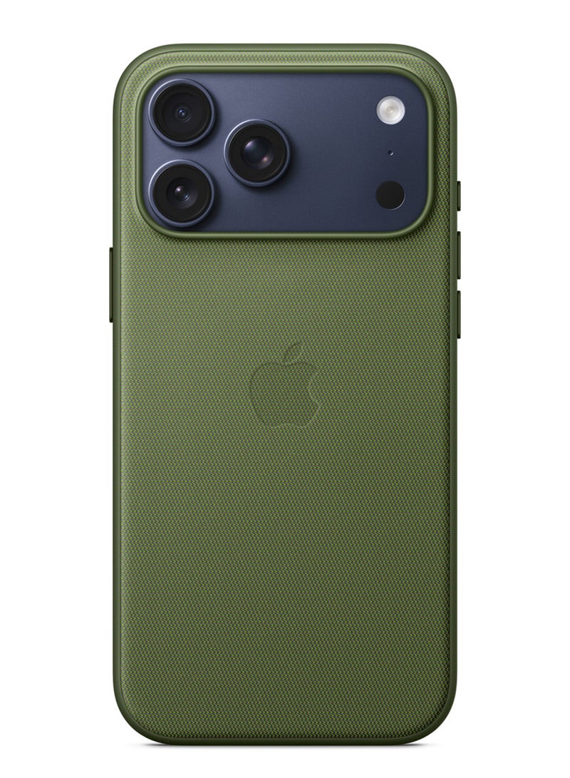 APPLE-iPhone 17 Pro Silicone Back Cover with MagSafe – Light Moss