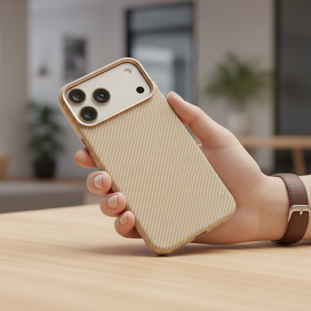 LZEL Magcarbon 3Dgrip Case For Iphone 17 Pro Max