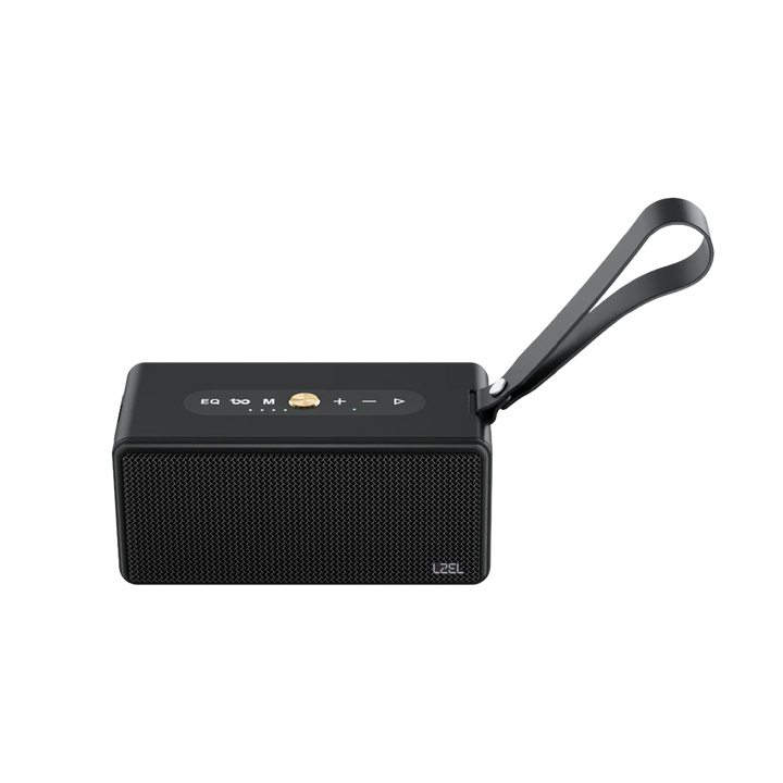 LZEL Aquilasonus Xs Premium Wireless Speaker With Deep Bass Bluetooth 5.4 - Fast Charging - 4000mah Battery | Black