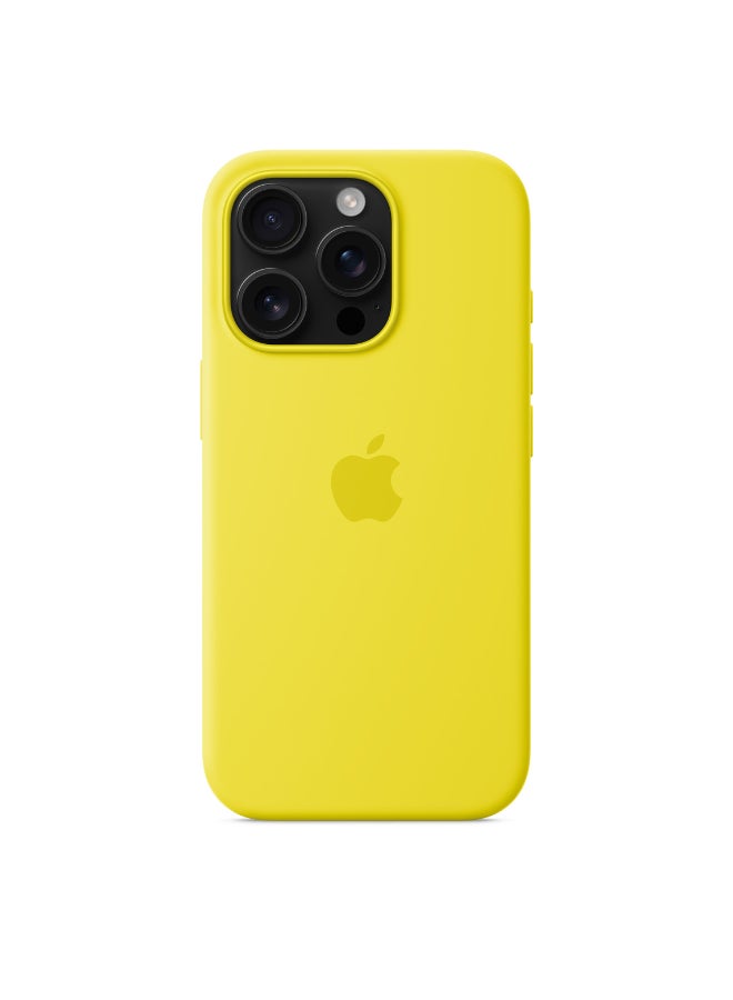 APPLE-iPhone 16 Pro Back Cover Silicone MagSafe - Star Fruit