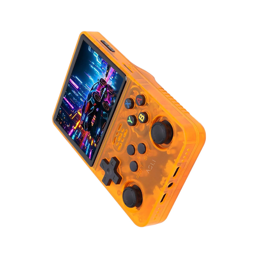 Asli Global Xretro Engine 3.5 Xretro Handheld Game Console With Linux System 128GB - Orange