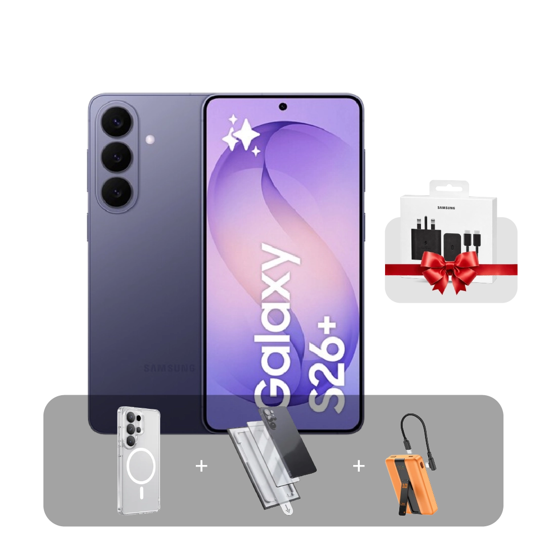 Samsung S26+ 5G Phone, 6.7”, 12GB, 512GB + Bundle Offer | Violet