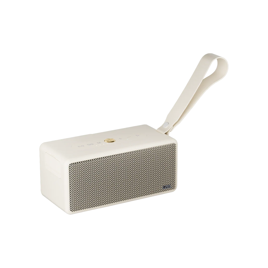 LZEL Aquilasonus Xs Premium Wireless Speaker With Deep Bass Bluetooth 5.4 - Fast Charging - 4000mah Battery | Beige