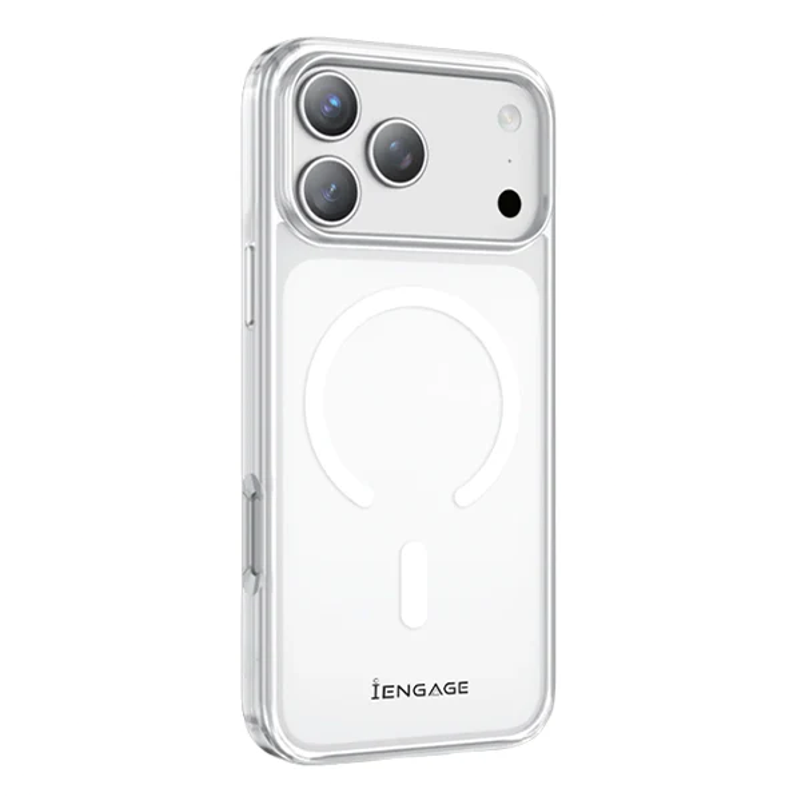 iEngage, iPhone 17 Pro Max, Magsafe Hard Clear Case