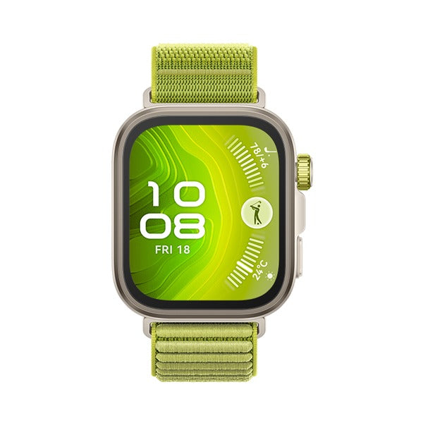 Huawei Watch Fit 4 Pro + Bundle Offer | Green