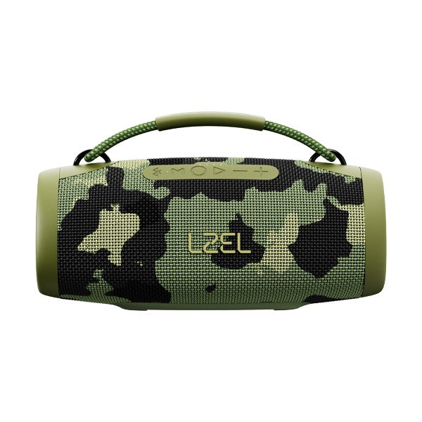 LZEL Aquilasonus Pro Portable Waterproof Bluetooth Speaker With RGB Lights - Green