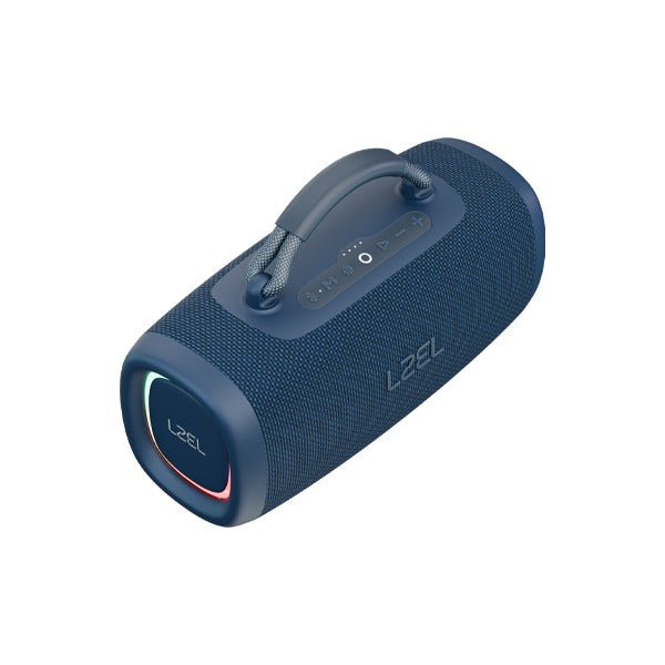 LZEL Aquilasonus Max Portable Waterproof Bluetooth Speaker With RGB Lights - Blue