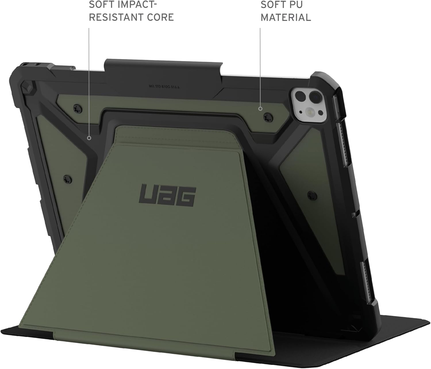 UAG iPad Pro 11" 2024 (M4) Metropolis SE - Olive