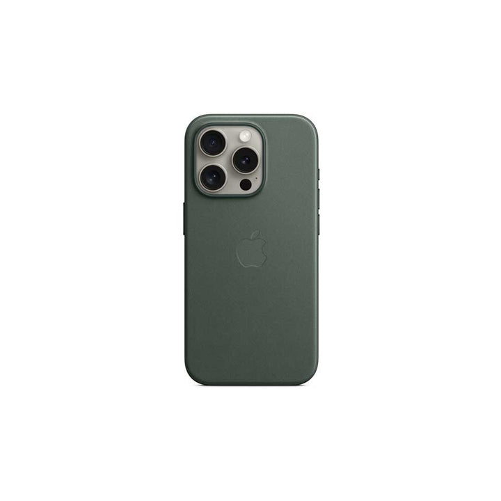 APPLE - غطاء منسوج لهاتف iPhone 15 Pro Max مع MagSafe - أخضر