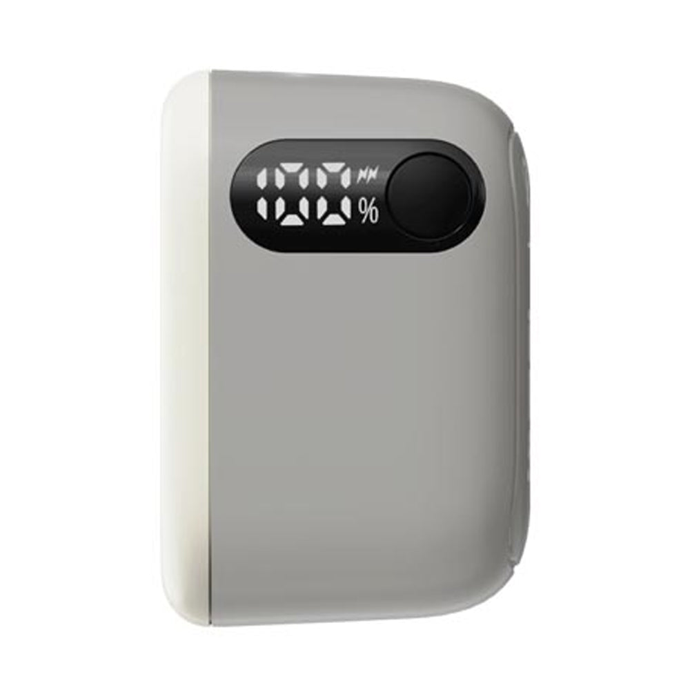Momax 1-Power Mini 5000mAh Bulit- in foldable lightning Battery pack - White