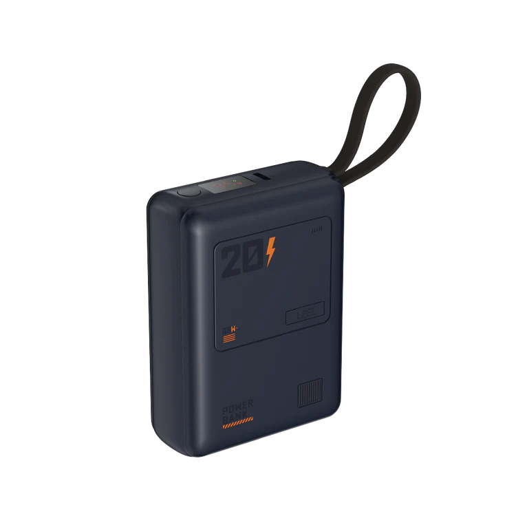 LZEL Zenoflex Surge20 Portable 20000Mah 65W Max Pd Power Bank Dual Usb-C - Navy