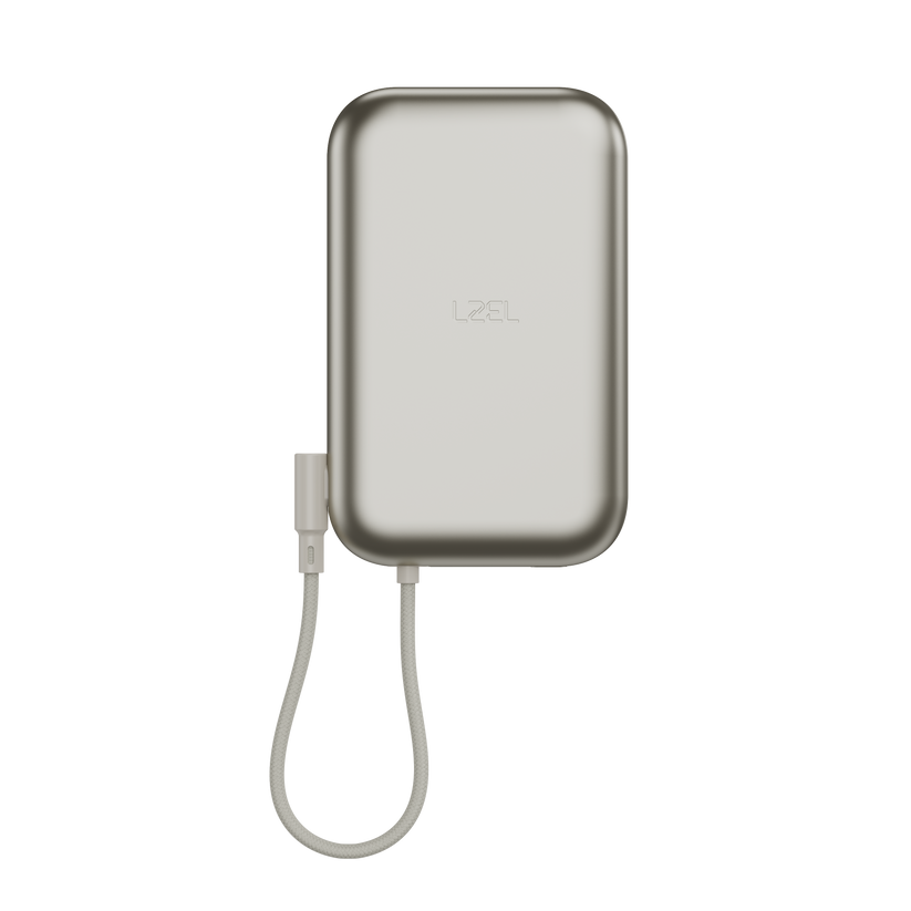 LZEL Zenoflex Flow20 Wireless Charging Power Bank 10000mAh – Gray
