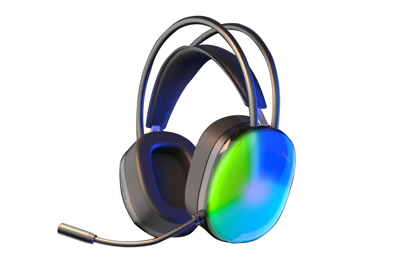 Asli Global EvoX G5 Ultimate Sound Over-Ear Wired Headphone - Black