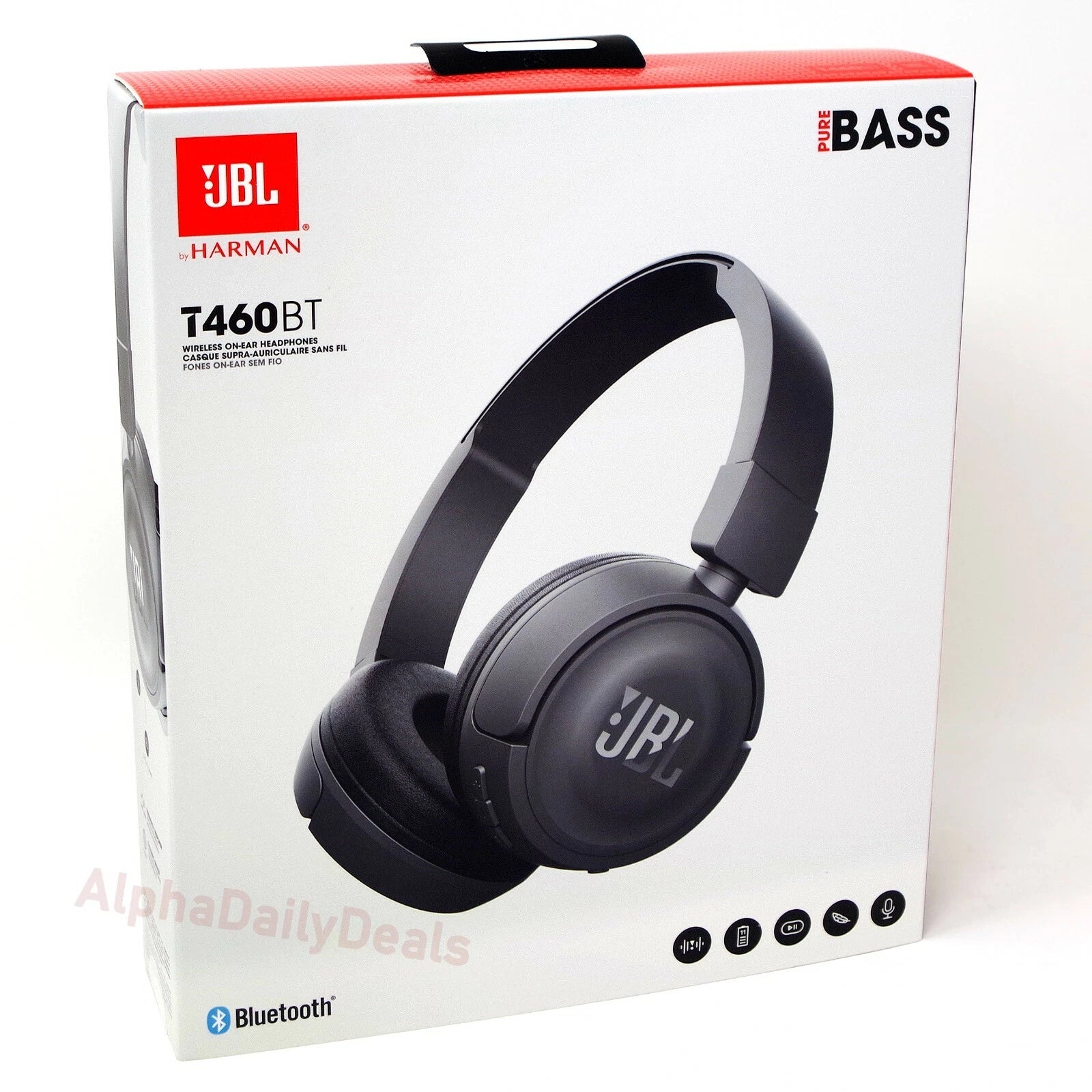 JBL-TUNE 460BT BLUETOOTH HEAD PHONE-BLACK