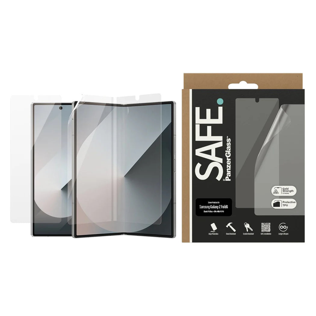 PanzerGlass® SAFE95869, Screen Protector Samsung Galaxy Z Fold6 | Glass & Film