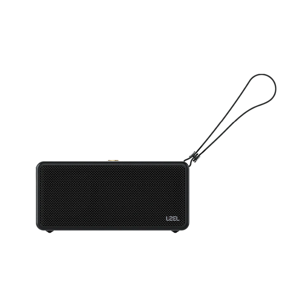 LZEL Aquilasonus Xs Premium Wireless Speaker With Deep Bass Bluetooth 5.4 - Fast Charging - 4000mah Battery | Black