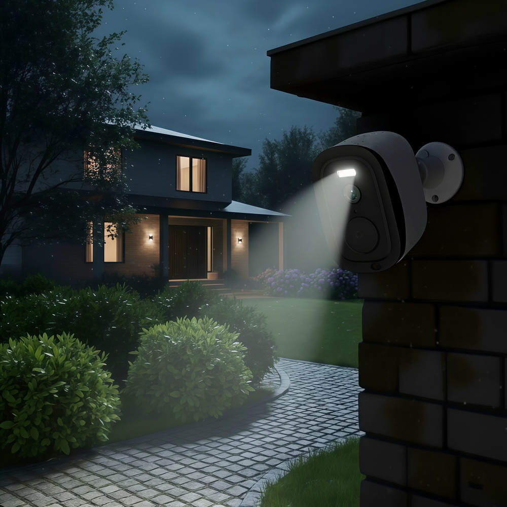 Asli Global EVOCAM 10m Color Night Vision - Solar + 5200mAh Battery IP65 Weatherproof