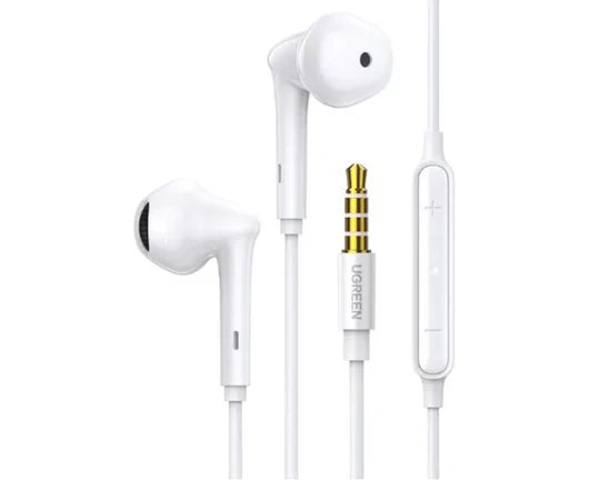 UGREEN EP101, Wired Earphones with Type-C Connector (White)