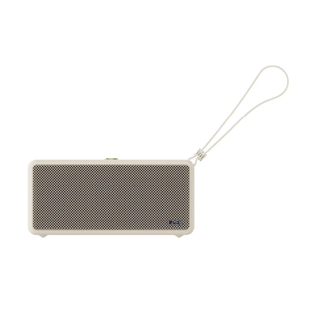 LZEL Aquilasonus Xs Premium Wireless Speaker With Deep Bass Bluetooth 5.4 - Fast Charging - 4000mah Battery | Beige