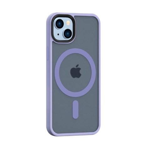 ZGA iPhone 14 Plus Rough Magsafe Protective Case - Purple