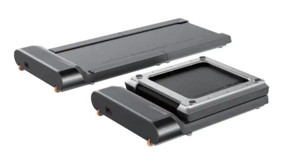 King Smith R3 Walking Pad Foldable Treadmill with Max Speed 6 km/h, 1HP Brushless Motor