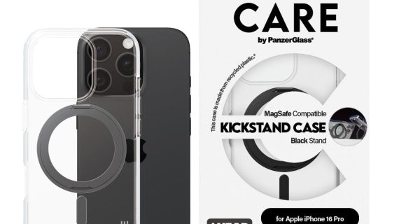 PanzerGlass® 1322, Case Feature Kickstand & MagSafe iPhone 16 Pro - Black
