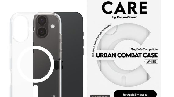 PanzerGlass® 1337 Case Flagship MagSafe iPhone 16 - White