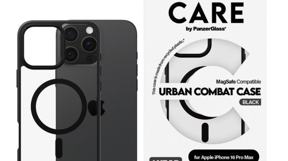 PanzerGlass® 1360, Case Flagship Urban Combat MagSafe iPhone 16 Pro Max - Black