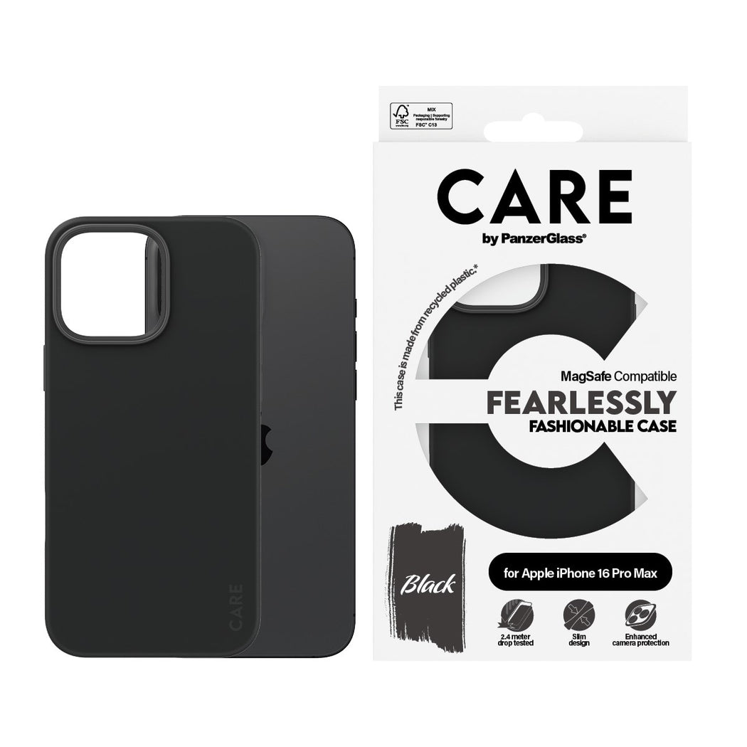 PanzerGlass® 1380 Case Fashion MagSafe iPhone 16 Pro Max - Black