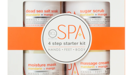 BCL spa mandarin & mango starter kit skin care unisex 4pcs