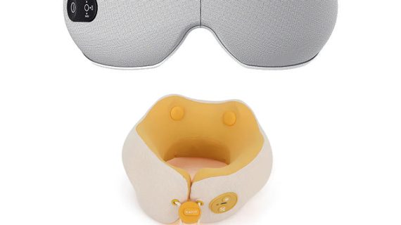 HAVIT-EM1601 Care-Eye Massager With Neck Massager NM1702 - Yellow