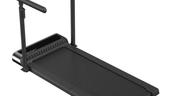 King smith Folded Treadmill R3 Hybrid+ with Max Speed 12 km/h, 1HP Brushless Motor