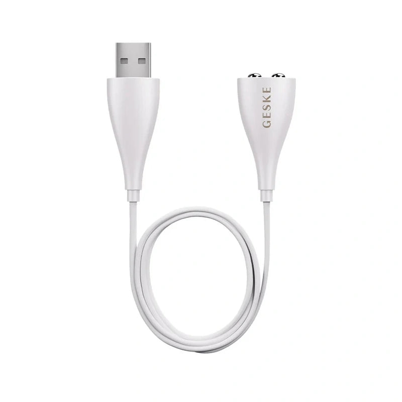 GESKE Magnetic USB Cable - White
