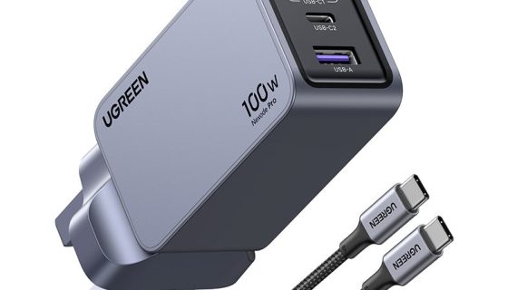 UGREEN Nexode Pro 100W 3-Port GaN Fast Charger Set UK25875