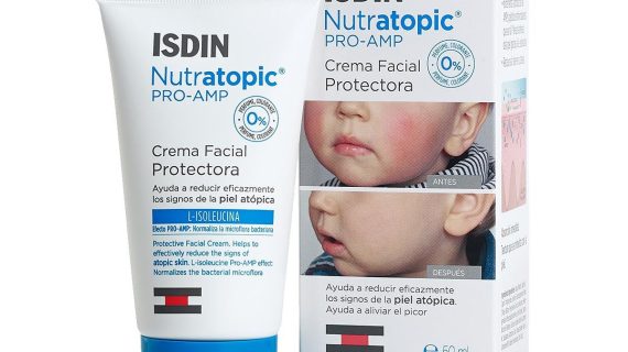 ISDIN Nutratopic Pro-AMP 0% Beschermende Gezichtscrème L-Isoleucine 50 ml